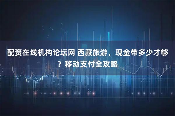 配资在线机构论坛网 西藏旅游，现金带多少才够？移动支付全攻略