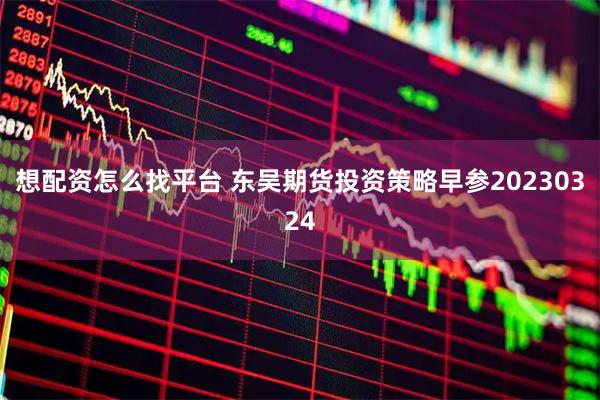 想配资怎么找平台 东吴期货投资策略早参20230324