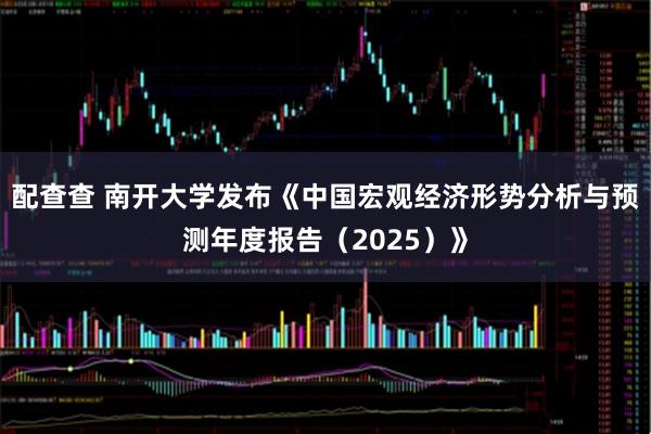 配查查 南开大学发布《中国宏观经济形势分析与预测年度报告（2025）》